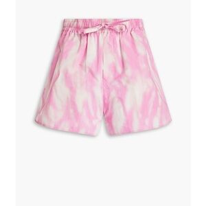 NWT Ganni Printed Shell Shorts